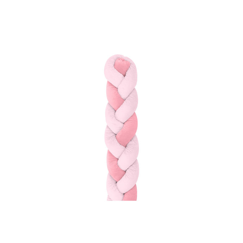 Trenza Para Cuna 210 Cm Rosa