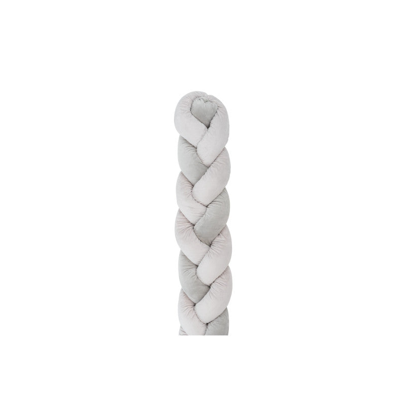 Trenza Para Cuna 210 Cm Gris