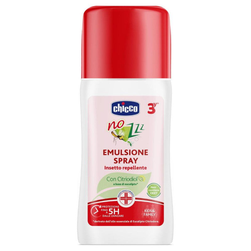 Chicco - Antimosquitos Emulsión Spray Repelente de Insectos