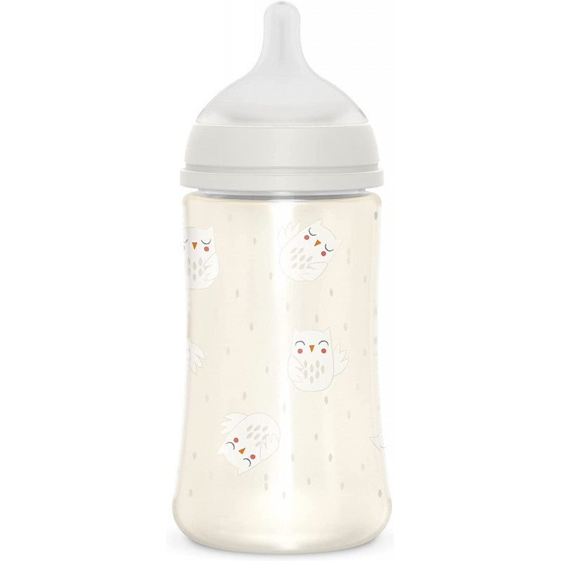 Suavinex - Biberón Bonhomía 270 ml - Blanco