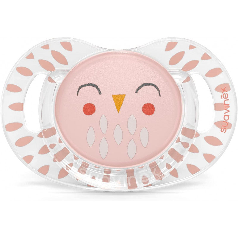 Suavinex - Chupete Bonhomia 18+ Meses - Rosa