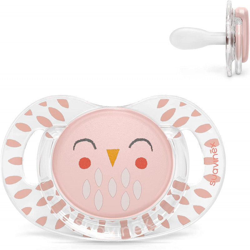 Suavinex - Chupete Bonhomia 18+ Meses - Rosa
