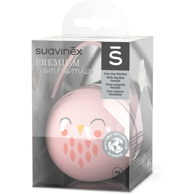 Suavinex - Bonhomia Soother Holder Box - Pink
