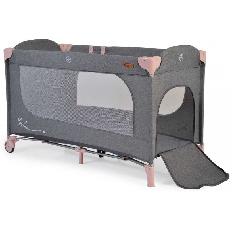 Cunas de viaje Cangaroo Skyglow 2 - Pink - 4