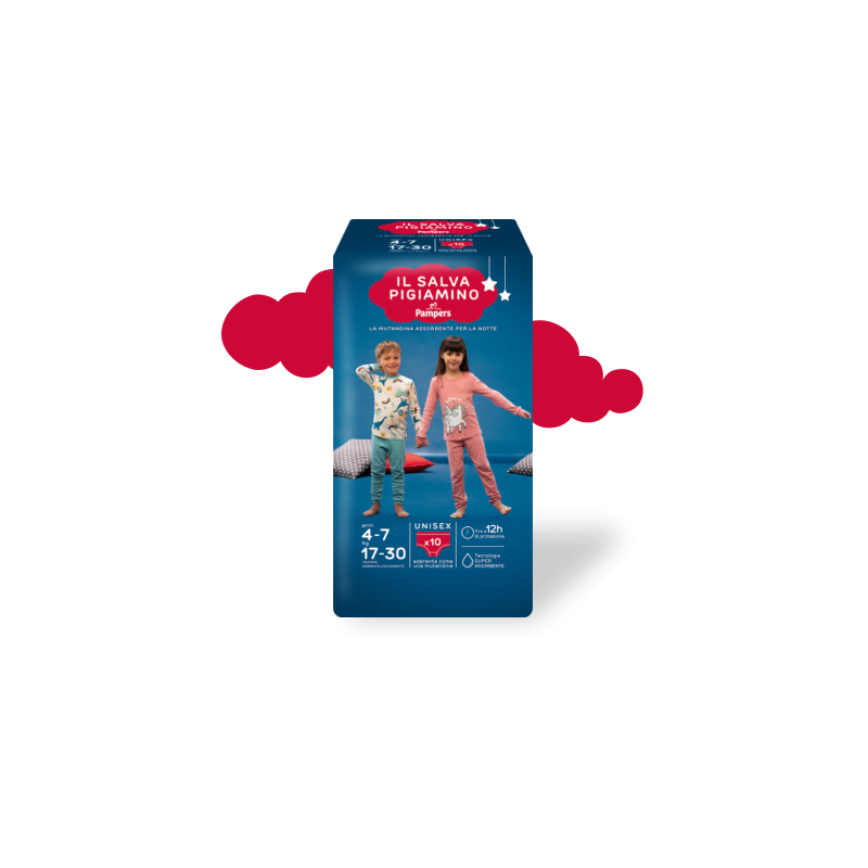Pampers - The Pyjama Saver 4 - 7 Years