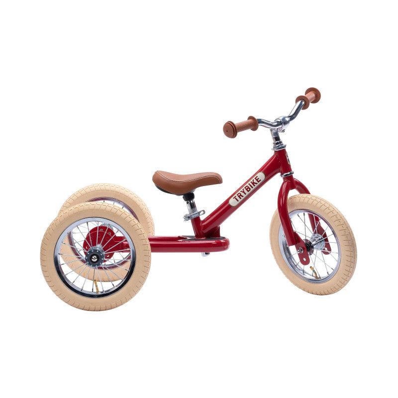 Bicicleta 2 en 1 Vintage -rojo