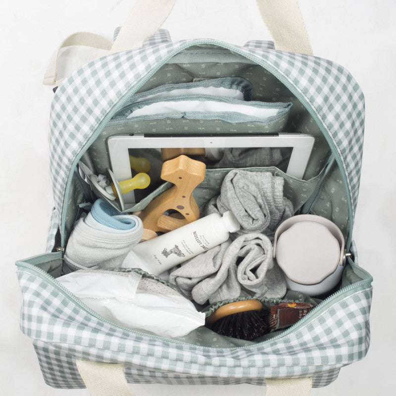 I Love Vichy Green Stroller Backpack