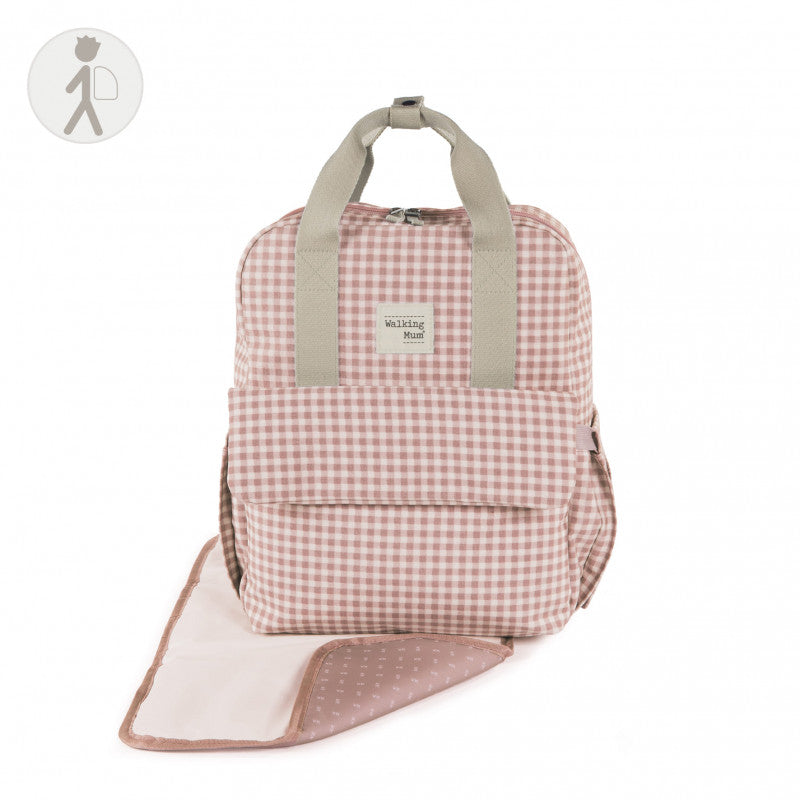 Pushchair Backpack I Love Vichy Pink