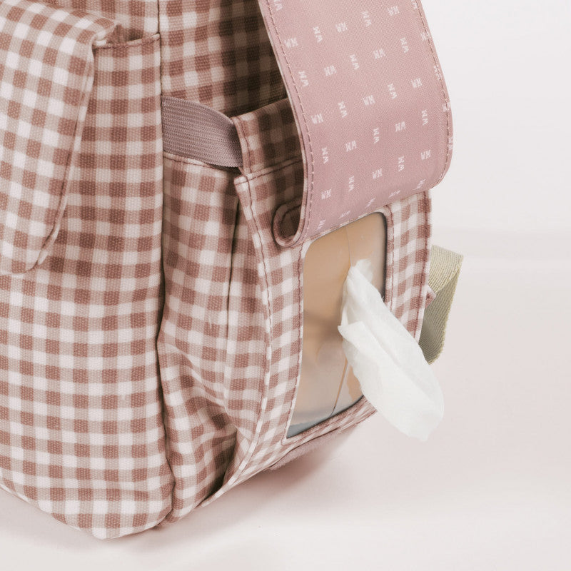 Pushchair Backpack I Love Vichy Pink