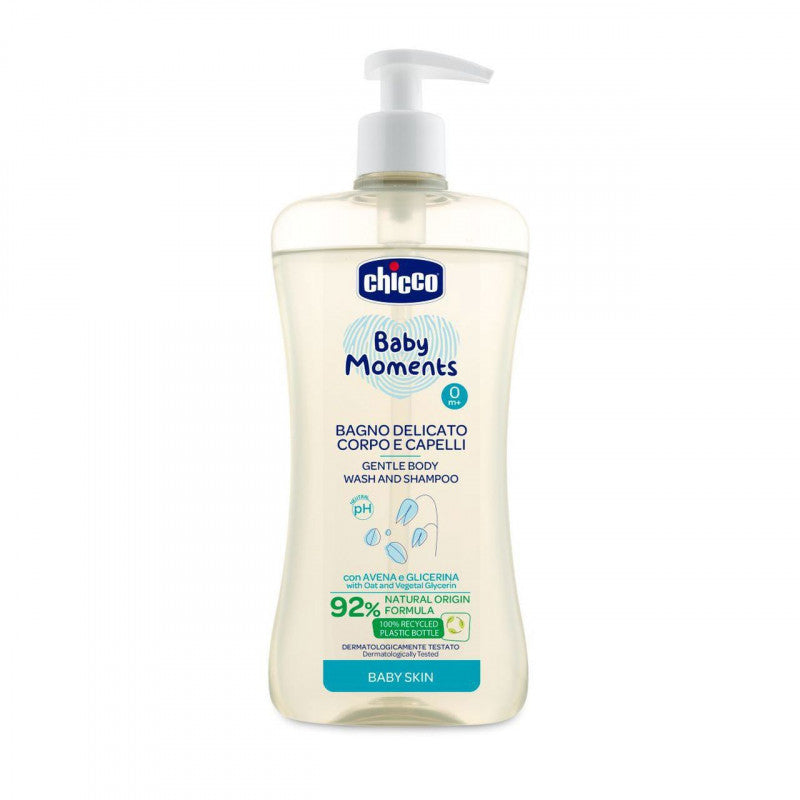 Chicco - Gel de Baño y Champú 500ml