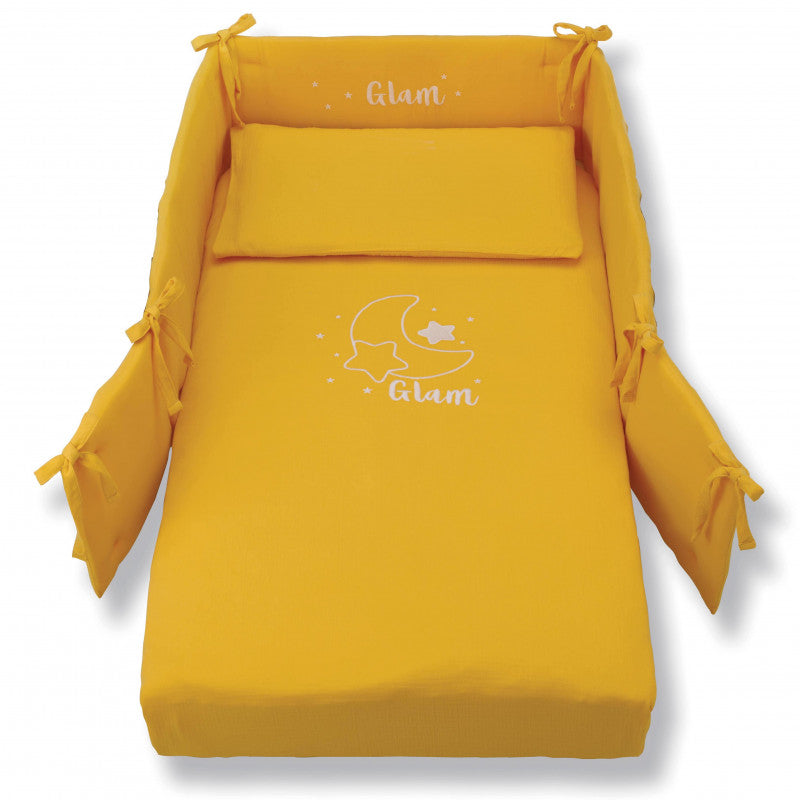 Glammy Set in Cotton Muslins Sun