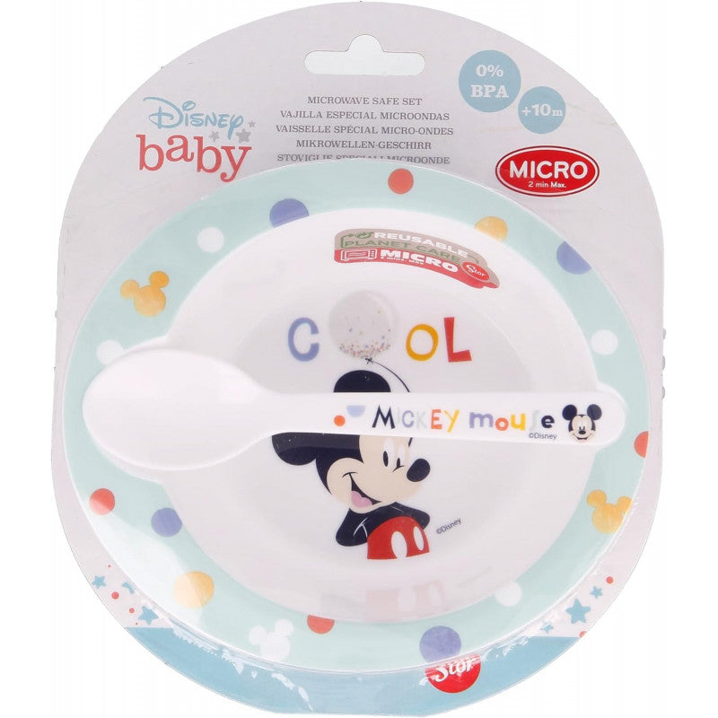 Set de plato y cuchara Disney