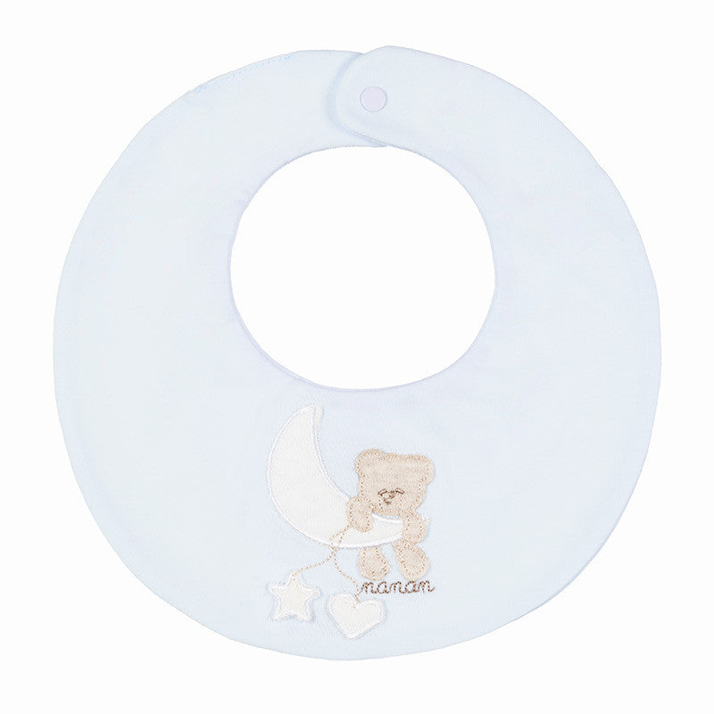 Nanan Sweet Moon Blue Bibs