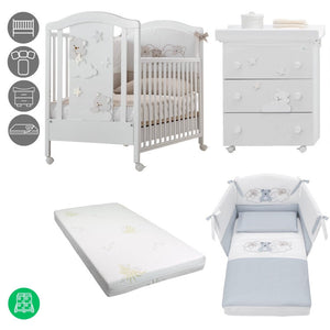 Cameretta Completa Azzurra Design Mars