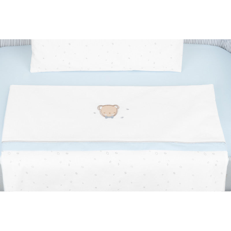 Juego Textil de Cuna de 3 Piezas - Dream Big Blue