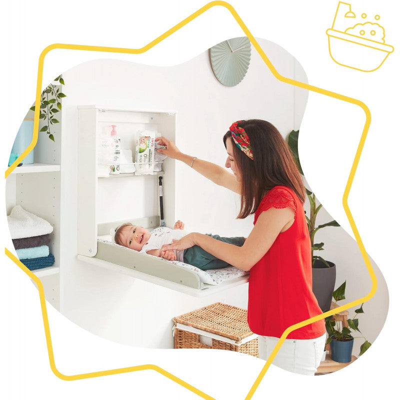 Plouf Wall-Mounted Changing Table