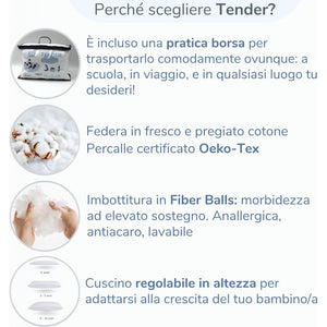 Cojín para cuna con altura regulable - 3