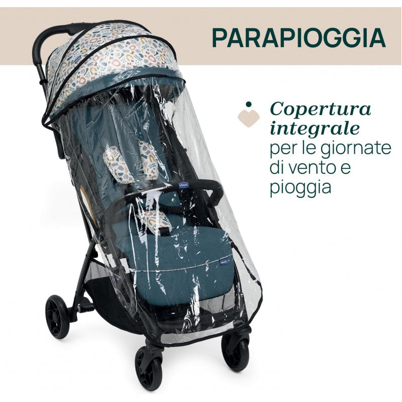 Silla de paseo Chicco Glee JoyFul Teal
