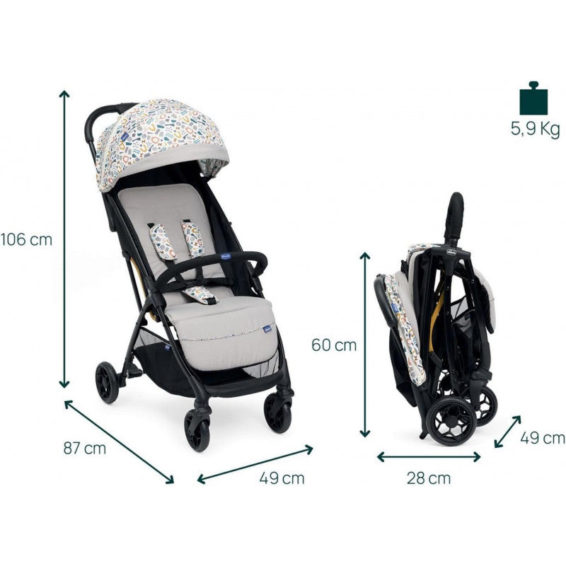 Cochecito Chicco Glee Joking Beige