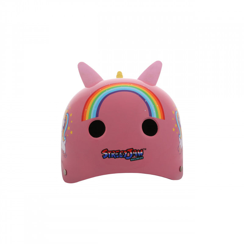 Casco para niños 3D unicornio mágico