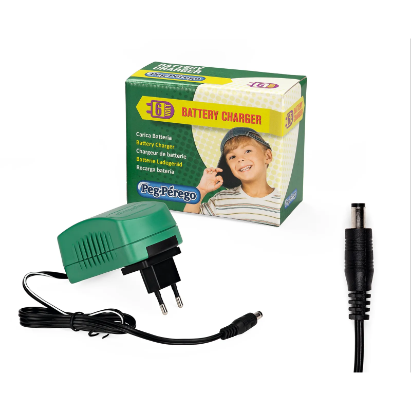 Cargador Peg Perego 6V con conector jack