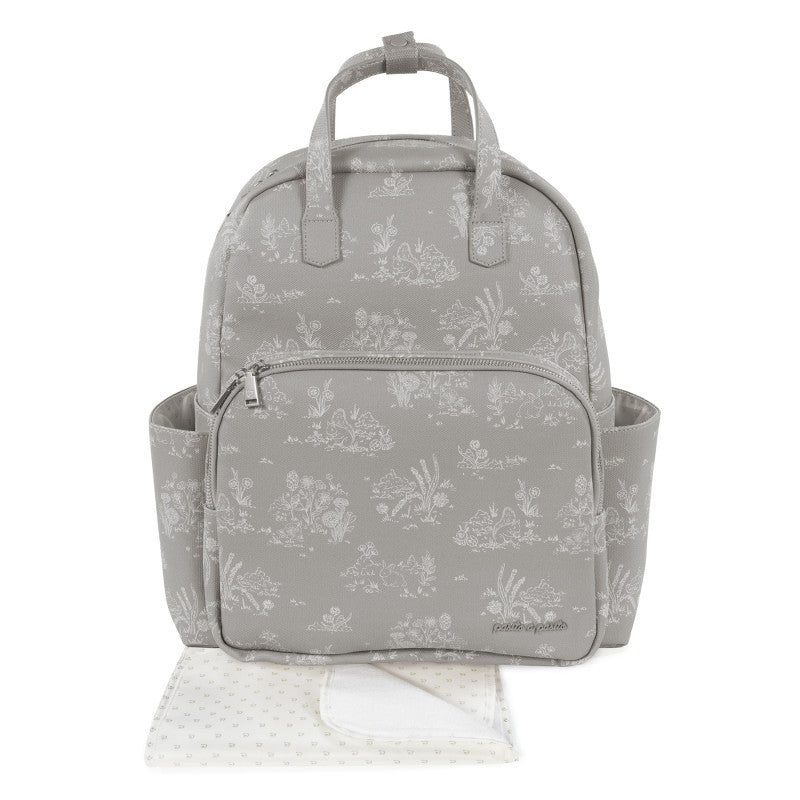 Mochila Mamá Toile de Jouy Forest - Pasito a Pasito