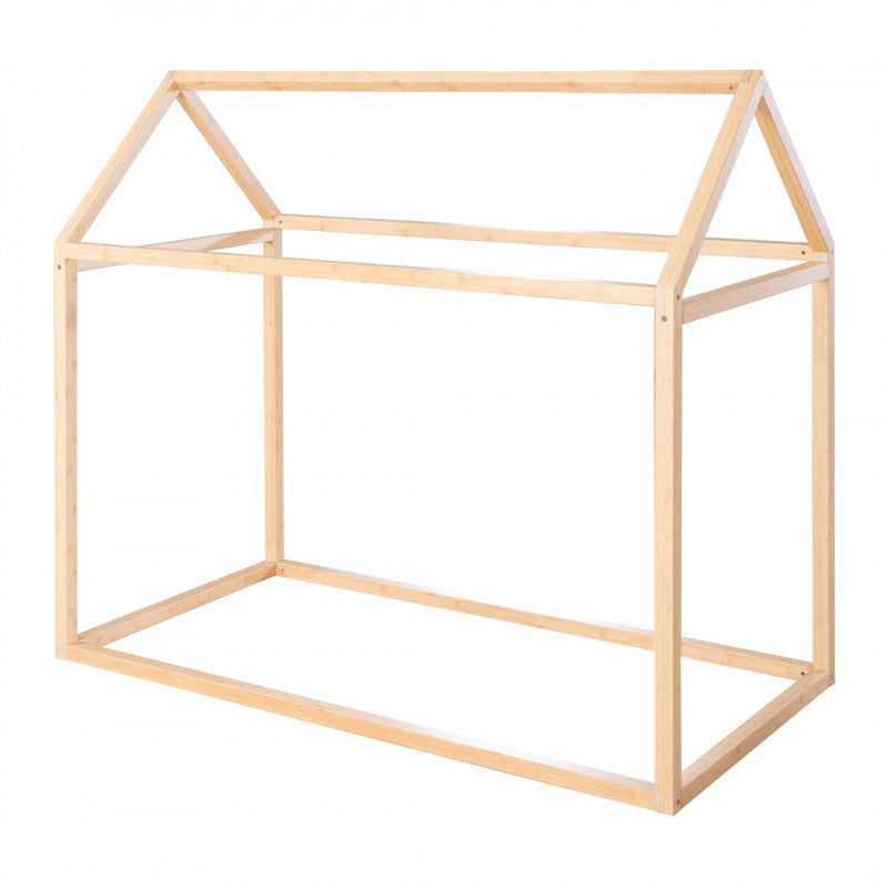 Cama Montessori - Casa de bambú