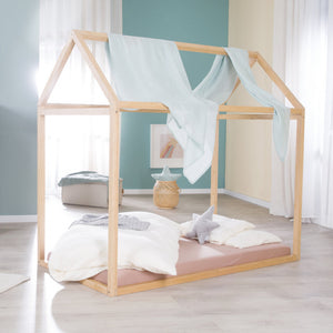 Cama Montessori - Casa de bambú - 4