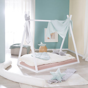 Cama Tipi Montessori Blanca - 5