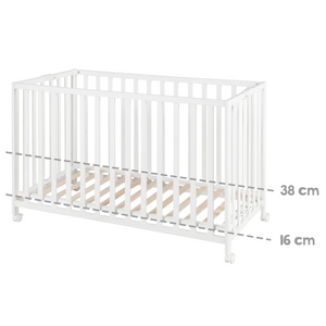 Cuna plegable Fold Up - Blanco - 6