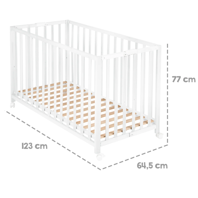 Cuna plegable Fold Up - Blanco - 7