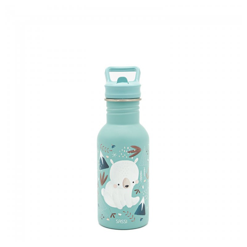 Cantimplora de acero inoxidable de 500 ml Oso Munchy