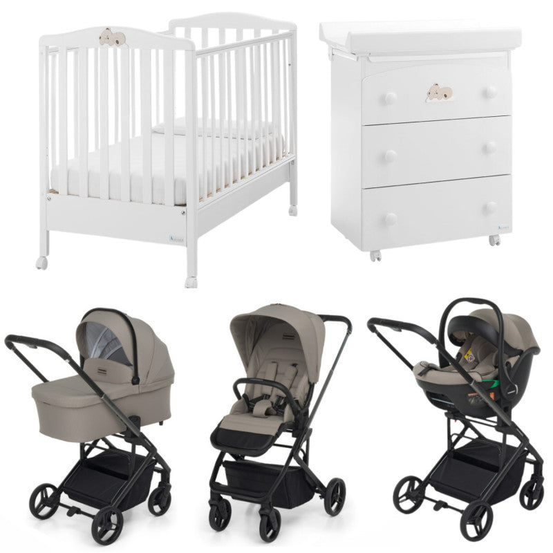 Dormitorio completo y Foppapedretti Tic Toc Trio