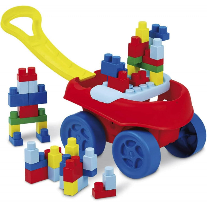 Carro de Construcción con Ladrillos