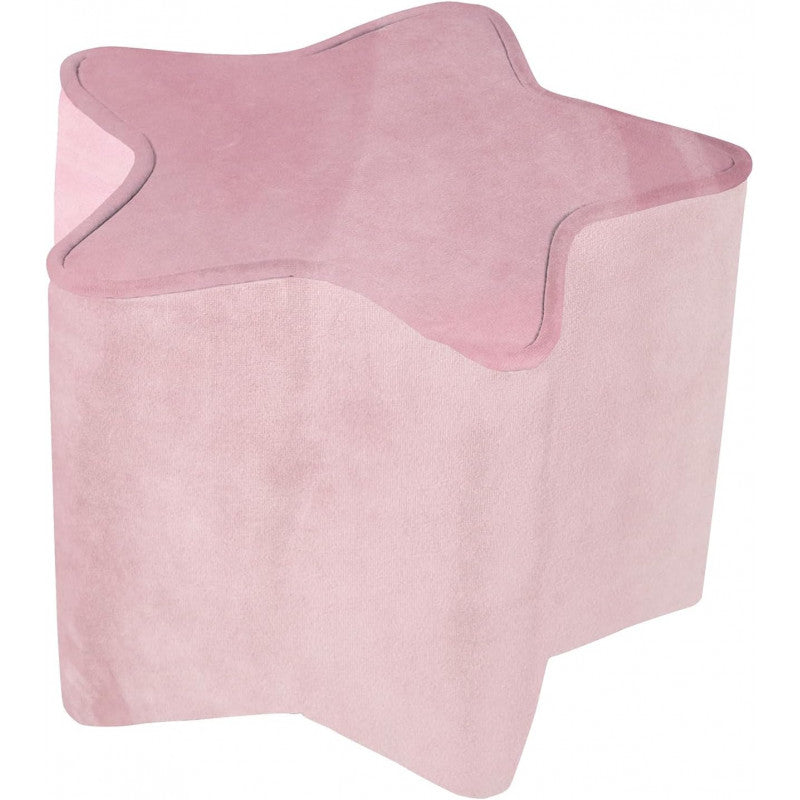 Star-shaped pouf for children