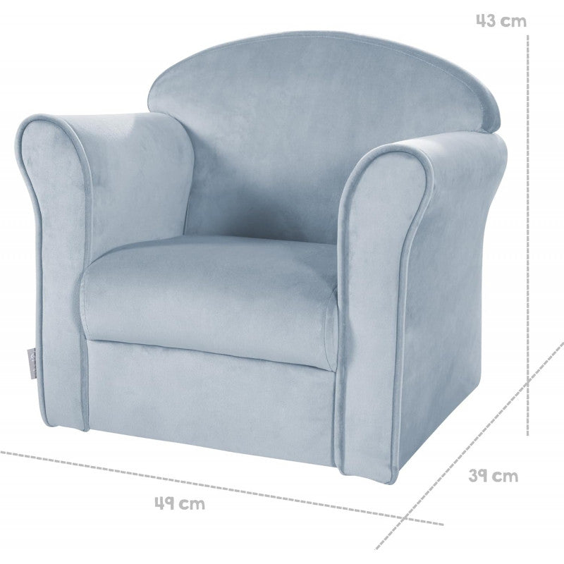 Mini Sillón Infantil 'Lil Sofá' Celeste