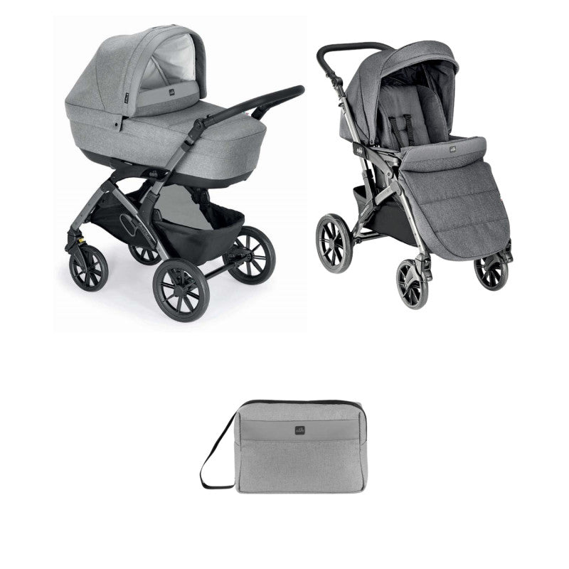 Dinamico Smart Cam - Cochecito Duo - Gris