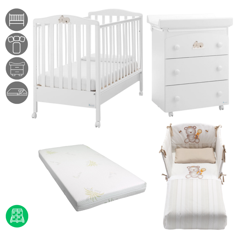 copy of Kit de dormitorio Erbesi Tato y Trio Electa Inglesina - 8
