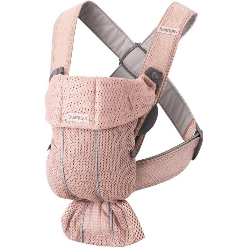 BabyBjorn Mochila Portabebé Mini 3D Rosa Empolvado
