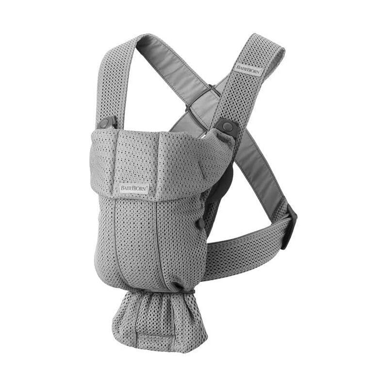 BabyBjorn Mochila Portabebé Mini Malla 3D Gris