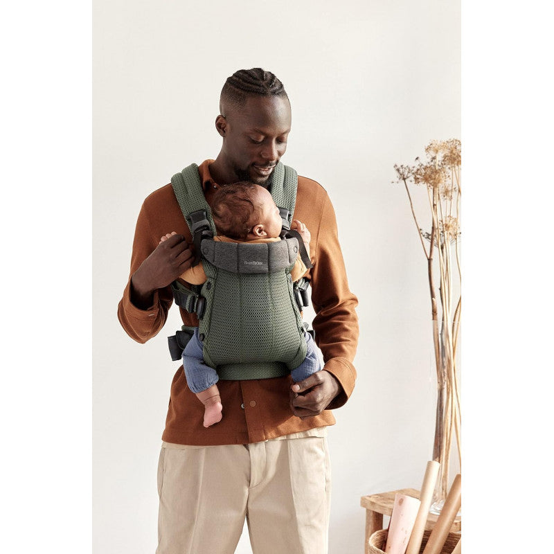 Mochila portabebés Harmony Babybjorn Verde Oscuro