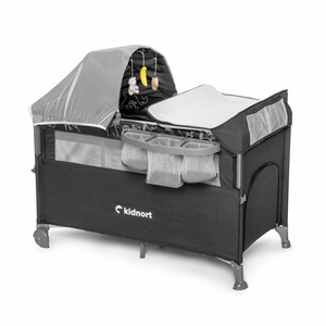 Cunas de viaje Kidnort Stugan Grey