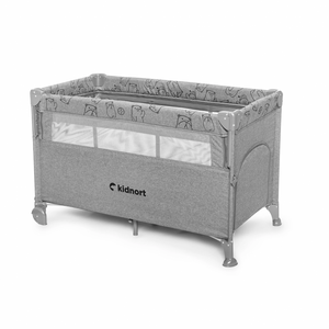 Cunas de viaje Kidnort Stugan Light Grey - 11