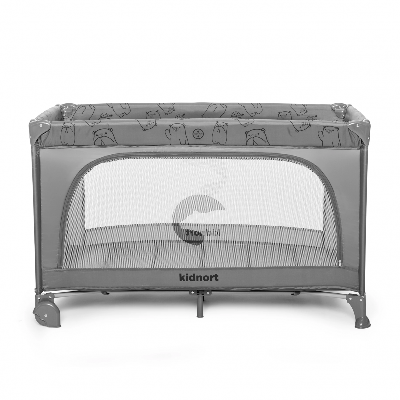 Cunas de viaje Kidnort Grotta Light Grey - 2