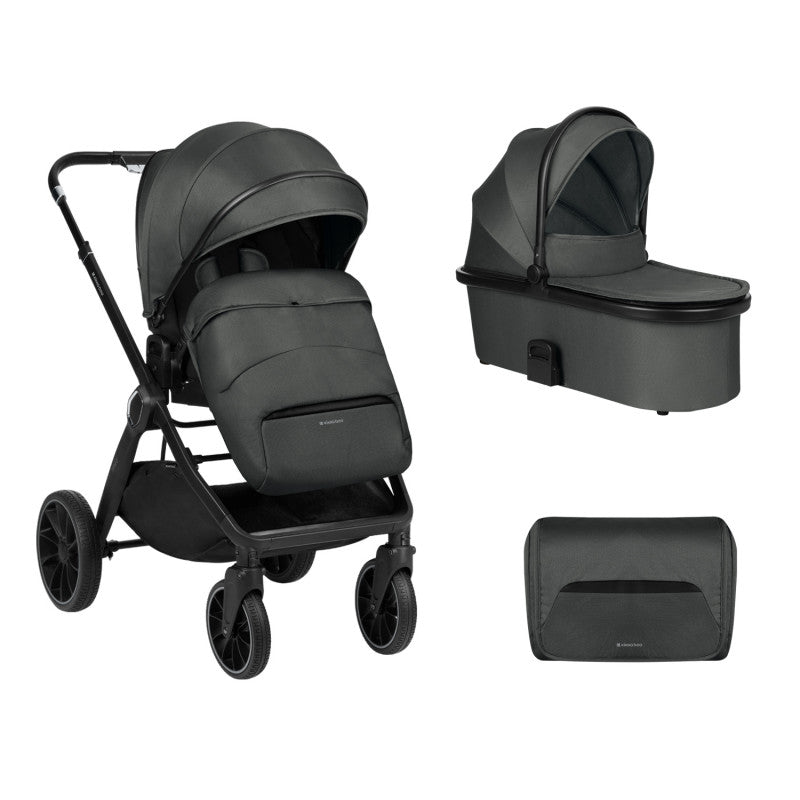 Pram Duo Tiffany Kikkaboo Dark Grey
