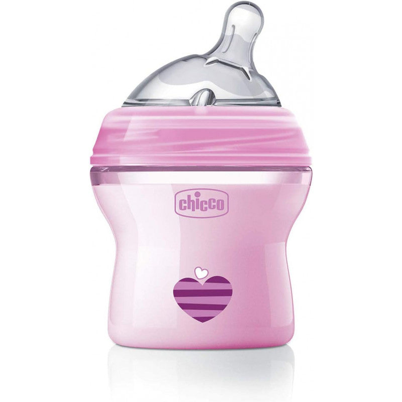 Chicco NaturalFeeling Anti-Colic Feeding Bottle 0+ Pink