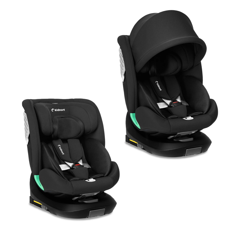Silla de coche Radjur Kidnort Black