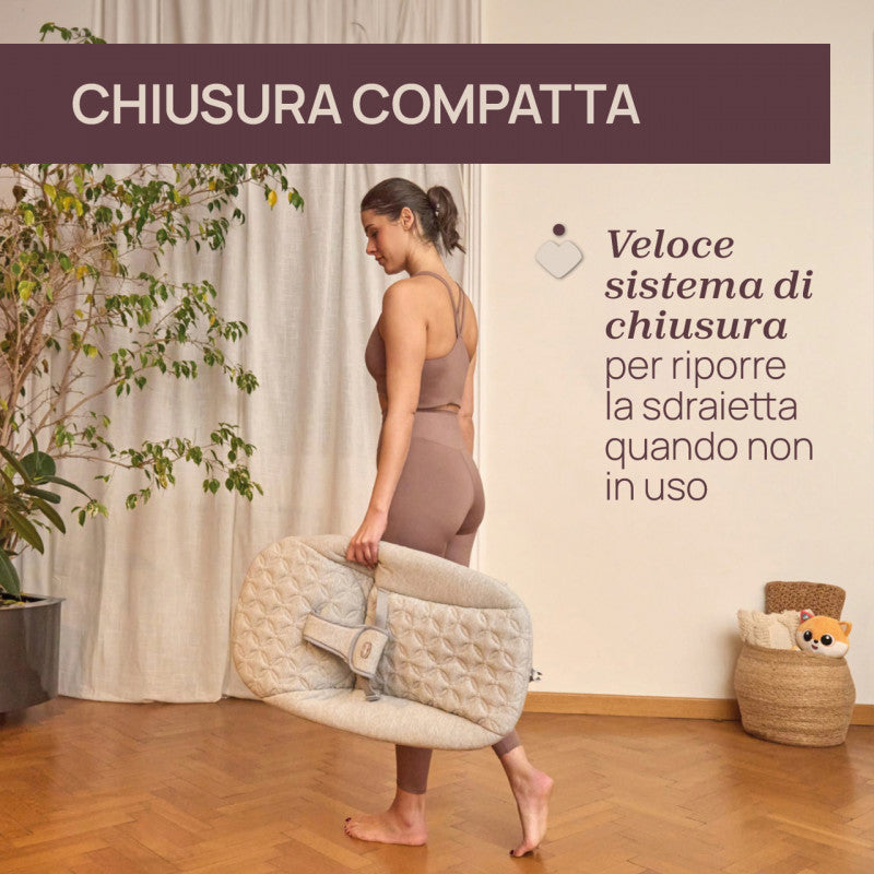 Chicco Wawe Modern Grey Zen Bouncer