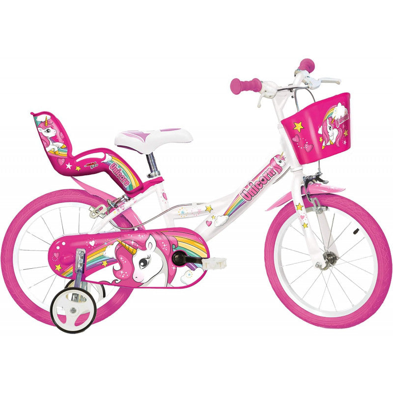 Bicicleta Unicornio 16";Bicicleta Paw Patrol"