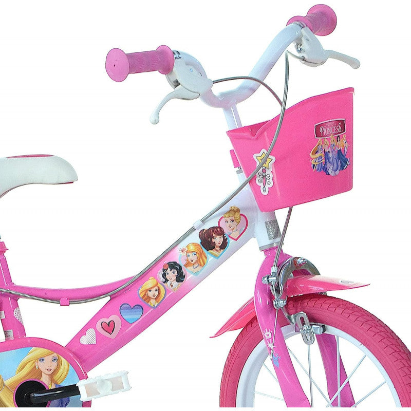 Bicicleta Princesas 14";Bicicleta Niña Princesas Disney